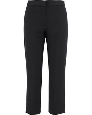 Frankie Shop Straight-Leg Casual Pants - Black