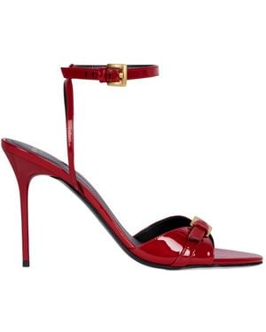 Balmain Anthem Sandals - Red