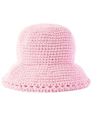 Magda Butrym Crocheted Fisherman's Hat - Pink