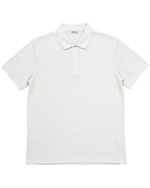 Burberry Short-Sleeve Polo Shirt - White