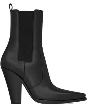 Saint Laurent Dylan Chelsea Boots - Black