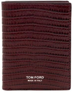 Tom Ford Bifold Wallet - Purple