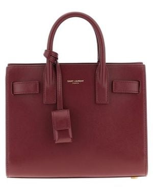 Saint Laurent Sac De Jour Nano Tote Bag - Red