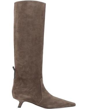 Brunello Cucinelli Minimal Suede Boots - Brown