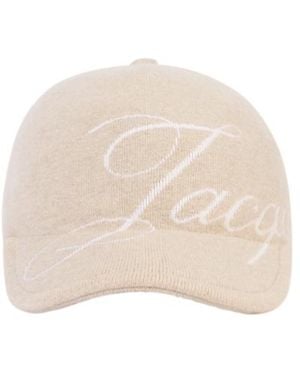 Jacquemus Logo Detailed Baseball Cap - Natural