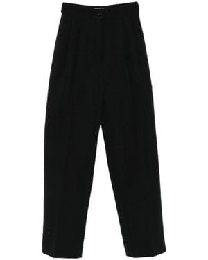 Frankie Shop High-Waisted Casual Pants - Black