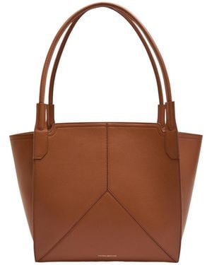 Victoria Beckham Leather Handbag - Brown
