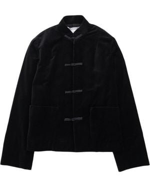 Comme des Garçons Long-Sleeved Casual Jacket - Black