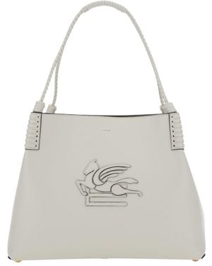 Etro Medium Libra Tote Bag - White