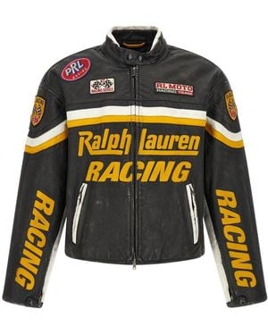 Polo Ralph Lauren Zipped Moto Jacket - Black