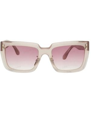 Isabel Marant Minimalist Sunglasses - Pink