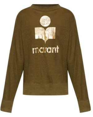 Isabel Marant Long-Sleeved T-Shirt - Green