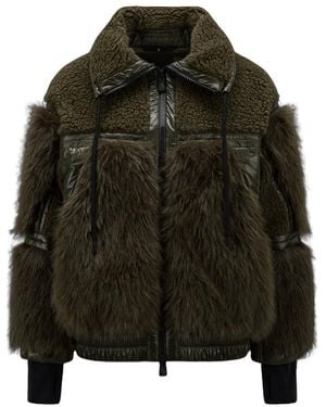 Moncler Yvoire Short Down Jacket - Green