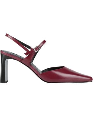 MAX&Co. Chunky High-Heeled Sandals - Brown