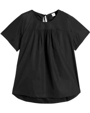 Aspesi Tie-Up Detail T-Shirt - Black