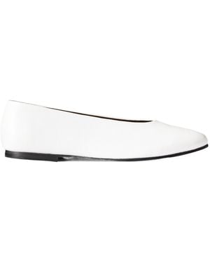 TOVE Color-Block Jeans - White