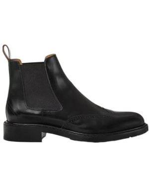 Loro Piana Oliver Walk Chelsea Boot - Black