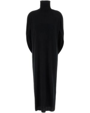 Uma Wang Turtleneck Dress - Black