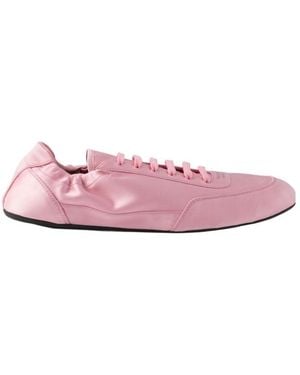 Prada Collapse Low-Top Trainers - Pink