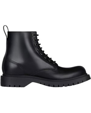 Givenchy Lace Up Boots - Black
