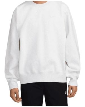 Nike Embroidered-Logo Sweatshirt - White