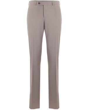 Pt Pantaloni Pt Torino Rtw Straight-Leg Trousers - Grey