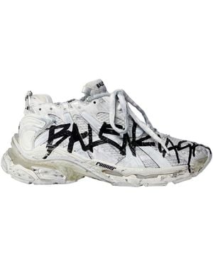 Balenciaga Runner Lace-Up Trainers - White