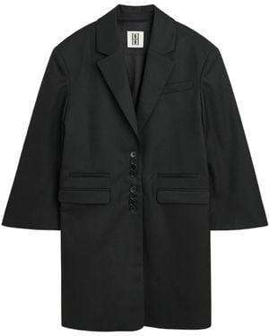 By Malene Birger Single-Breasted Blazer - Black