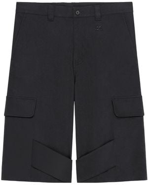 Courreges Courrèges Utility Chaps Shorts - Black