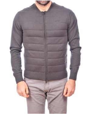 Armani Jeans Long Sleeve Casual Jacket - Grey