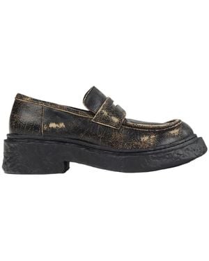 Camper Round-Toe Loafers - Black