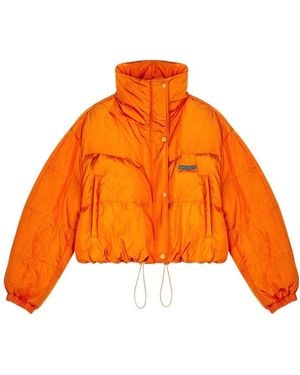 Isabel Marant Telia Puffer Coat - Orange