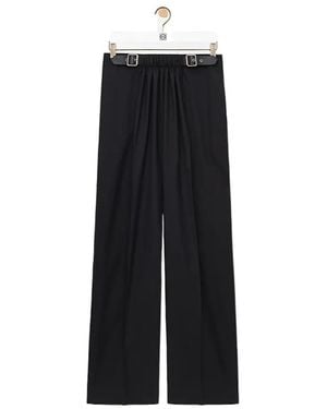 Loewe Belted Pants - Black