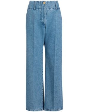 Patou Wide-Leg Jeans - Blue