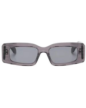 Alaïa Full Frame Sunglasses - White