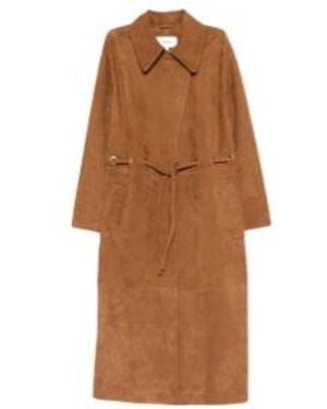 Ba&sh Collared Coat - Brown
