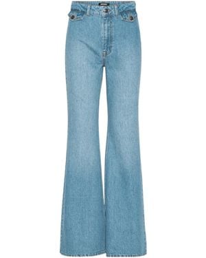 ROTATE BIRGER CHRISTENSEN Flared Jeans - Blue