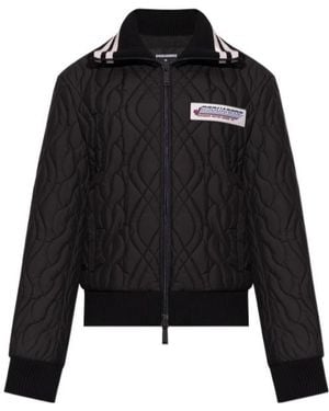 DSquared² Long-Sleeve Casual Jacket - Black