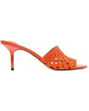 Jacquemus The Cubisto Sandals - Red