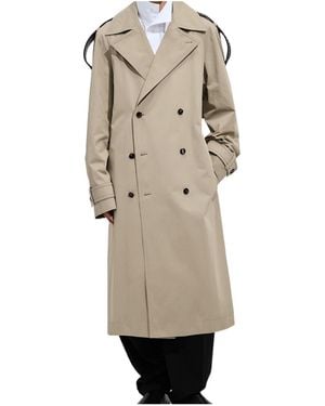 Bottega Veneta Light Cotton Trench Coat - Natural