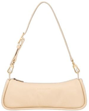 Longchamp Looong M Shoulder Bag - Natural