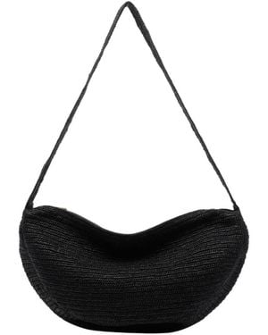 IBELIV Clip Zipped Shoulder Bag - Black