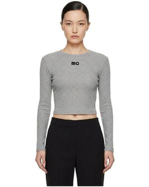 Marissa Chiara Long-Sleeved T-Shirt - Grey