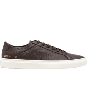 Common Projects Round-Toe Sneakers - Brown
