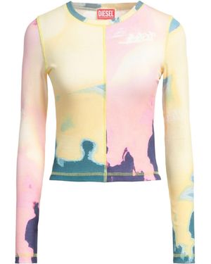 DIESEL Printed Longsleeve Tshirt - Yellow