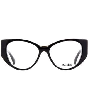 Max Mara Cat-Eye Frame Glasses - White