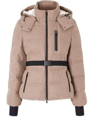 Brunello Cucinelli Long-Sleeved Hooded Cotton Jacket - Natural