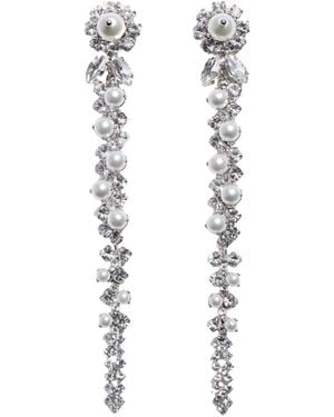 Simone Rocha Drip Earrings - White