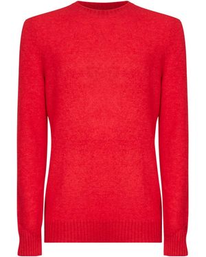 MC2 Saint Barth Ribbed Crewneck Jumper - Red