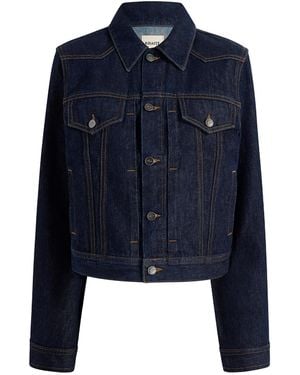 KHAITE Augustine Jacket - Blue